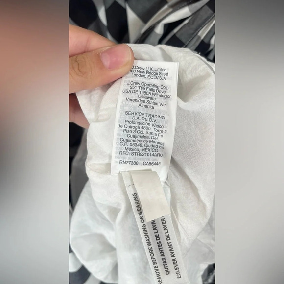 J. Crew Gingham Sleeveless Faux-Wrap Midi Dress Cotton Poplin Women’s 6 Romantic - Picture 12 of 16